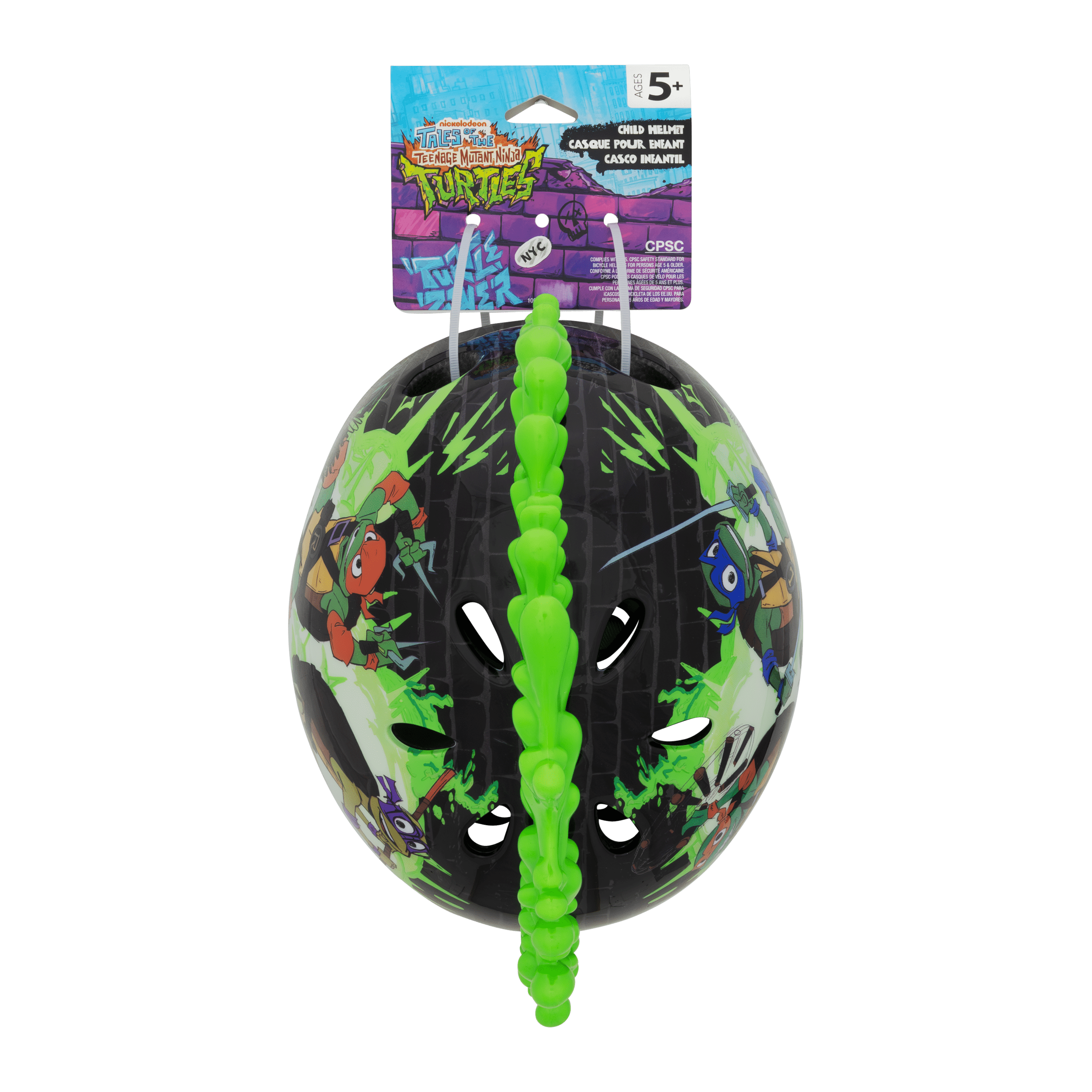 Nickelodeon Teenage Mutant Ninja Turtles Ooze Hawk Bike Helmet, Child, Ages 8+