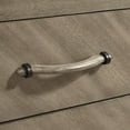 thumbnail image 5 of Roundhill Furniture Wood Bedroom Set: King Bed, Dresser, Mirror, Nightstand in Weathered Sand, 5 of 14