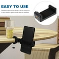 thumbnail image 2 of LEORX Smart Phone Clip Double Hole Mobile Phone Tripod Stretching Bracket Adapter Black, 2 of 8
