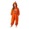 thumbnail image 2 of Kids Hooded Halloween Print Zip-Up Onesie with Pockets for Party and Home Wear 4-14 Years, 2 of 4