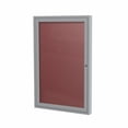 thumbnail image 3 of Ghent's Vinyl 24" x 18" 1 Door Enclosed Letterboard in Black, 3 of 4