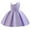#169-Purple, variant on Cowsor Toddler Baby Girl Butterfly Tutu Dress Bowknot Princess Flower Girl Wedding Pageant Birthday Party Dresses