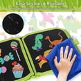 thumbnail image 6 of Washable Dry Erase Markers for Student 10 Page Reusable Coloring Book Travel Art Kit for Toddlers Art Activities at Home Car Or on The Go, 6 of 6