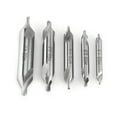 thumbnail image 1 of Degree Center Drill Bit,5pcs High Speed Steel Drilling Tool Center Drill Bit Set Solid Performance, 1 of 8