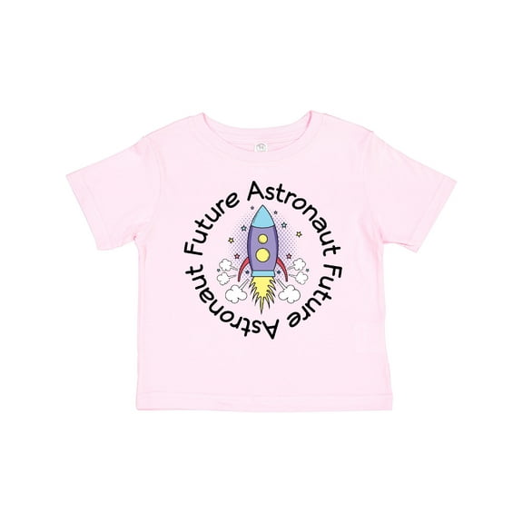 Inktastic Future Astronaut Space Rocket Girls Toddler T-Shirt