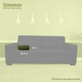 thumbnail image 3 of Majestic Home Goods Decorative Villa Fern Round Bolster Pillow, 3 of 6