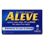 Product Of Aleve, Pain/Fever Reducer Tablets, Count 1 - Headache/Pain Relief / Grab Varieties & Flavors