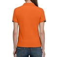 thumbnail image 4 of Byworldtasic Women's Classic Fit Dual Tipped Shirt Golf Tops Moisture Wicking Performance Short Sleeve, 4 of 6