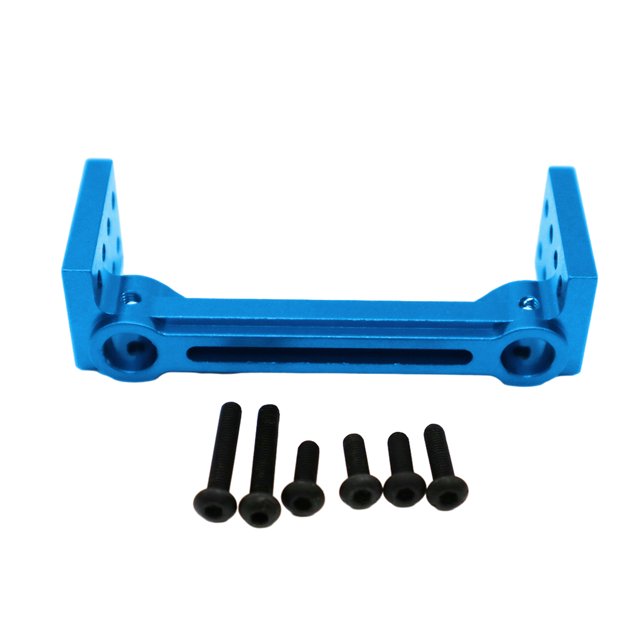 Bewildely RCGOFOLLOW-montaje de carcasa para coche teledirigido, poste de carcasa Invisible para 1/10 Gen7 Crawler RC, pieza de actualización, Kits de construcción modelo Azul