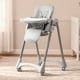 thumbnail image 1 of Bebbly Silla Alta para Bebé Ajustable con Charola y Respaldo Reclinable Altura Regulable en 6 Niveles Silla de Comer con Arnés de Seguridad y Ruedas Ideal para Alimentación y Juego 6 meses a 3 años, 1 of 10