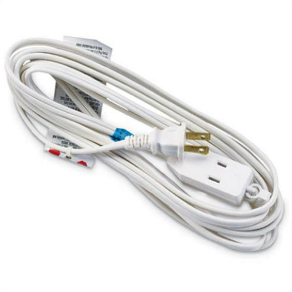 Master Electrician 09413ME 12 ft. White Polarized Cube Tap Extension Cord