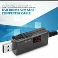 thumbnail image 2 of Cable amplificador de USB a CC, diseño duradero para mayor confiabilidad, convertidor elevador de voltaje con corriente constante y pantalla digital, solución compacta y portátil para alimentar, 2 of 5