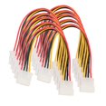 thumbnail image 1 of 10 Pcs Cable de Extensión Adaptador Alimentación Complimentos Fácil Instalación Conveniente Duradero Hugo Cable de alimentación de 4 pines, 1 of 7