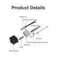 thumbnail image 3 of Hotend for 3 Hot End Kit Print Heating Block Temperature Heating 3D Printer Accessories (2-Pack), 3 of 5