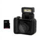 thumbnail image 1 of Cámara Mini SLR Cmos de 16 GB con Luz de Flash y Base de Carga, Grabadora de Video Portátil DV 1080P con Pantalla LCD Negra, 1 of 5