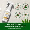 thumbnail image 5 of Indoor Pest Control Spray 16oz for Home and Kitchen –Bug Killer & Insect Repellent, Kills Carpet Beetles, Ants, Spiders, Beg Bugs, Roaches, Flea & Tick- Non Staining-Child and Pet Safe, 5 of 5