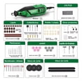 thumbnail image 2 of SHAWTY Mini Taladro Mototool Esmeril Con Accesorios 210 piezas, Herramientas Rotativas Profesionales, 36000RPM, 180W, 5 Velocidad Regulable, para Esmerilar, Pulir, Cortar, Dar Forma, Taladrar, 2 of 6