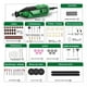 thumbnail image 2 of SHAWTY Mini Taladro Mototool Esmeril Con Accesorios 210 piezas, Herramientas Rotativas Profesionales, 36000RPM, 180W, 5 Velocidad Regulable, para Esmerilar, Pulir, Cortar, Dar Forma, Taladrar, 2 of 6