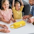 thumbnail image 3 of Meiiso Large Capacity Pencil Organizer, Yellow Canvas Stationery Bag with 2 Zipper Pockets, 1-Piece, Pencil Case, Stationery Box, 3 of 5