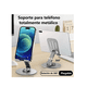 thumbnail image 4 of Metal Soporte De Celular Porta Celular Escritorio Giratorio Belug  Plateado, 4 of 5