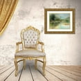 thumbnail image 3 of Jennings, J Austin 24x19 Gold Ornate Wood Framed with Double Matting Museum Art Print Titled - The Lazy Day, 3 of 4