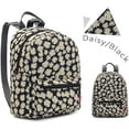 thumbnail image 2 of Bravo! Fashion Design All Purpose 9" Backpack (Daisy Black), 2 of 7