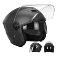 thumbnail image 1 of Casco Moto Abatible Con Doble Mica Para Hombre O Mujer Xtellar negro, 1 of 3