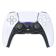 Gaming Controller Compatible with PS5/Slim/Pro/PC, Wireless Gamepad with 6-Axis Gyro/Dual Vibration/1500mAh Battery