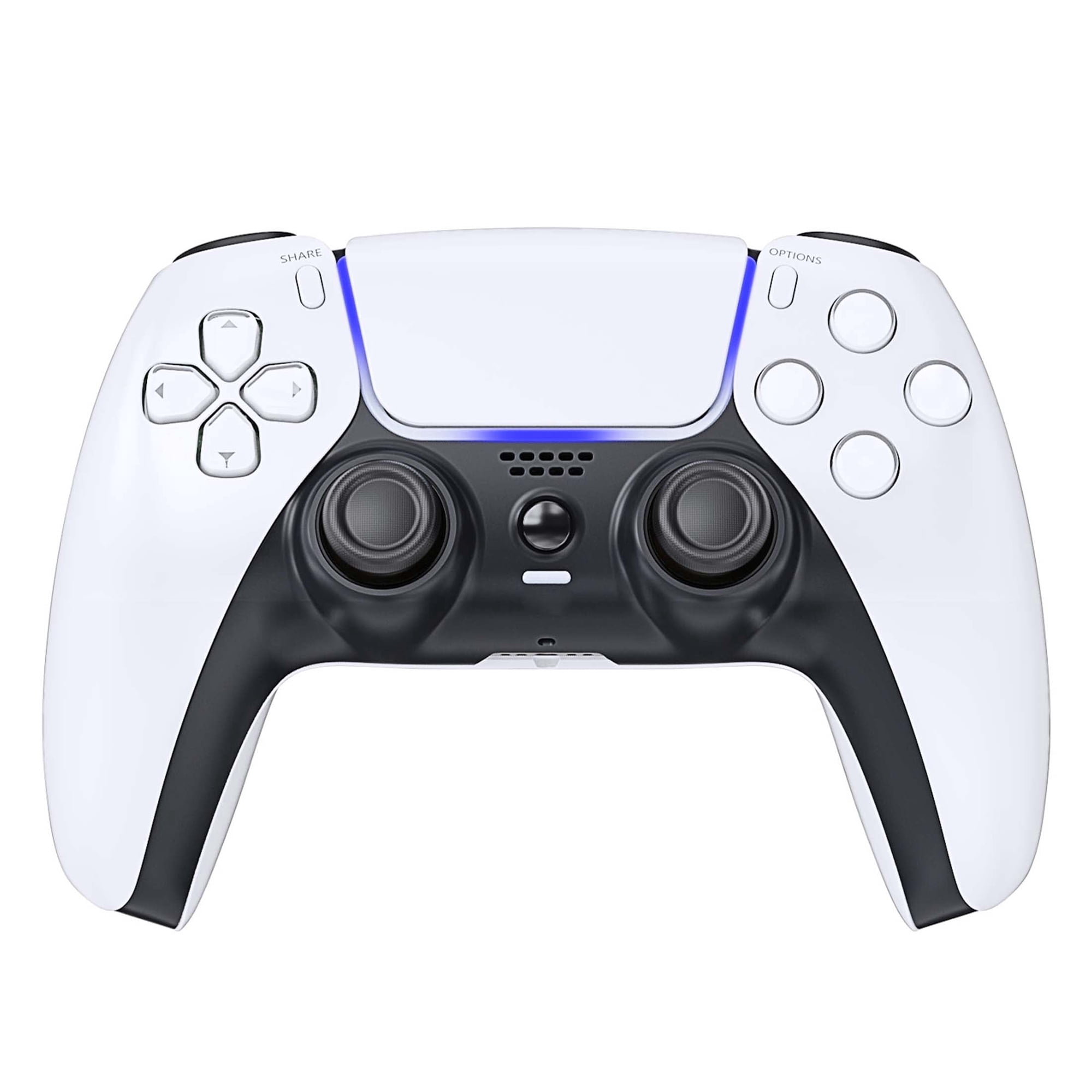 Gaming Controller Compatible with PS5/Slim/Pro/PC, Wireless Gamepad with 6-Axis Gyro/Dual Vibration/1500mAh Battery