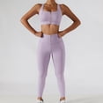 thumbnail image 2 of Yoga Sets Women Gym Clothes Suit For Fitness Gym Set Fitness Clothing Women Sports Set Yoga Pants Sports Bra Women's Tracksuit, 2 of 6