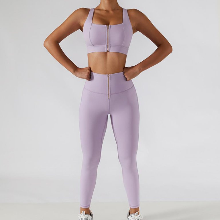 gym dress set for ladies Plus Size Women's Gym Fitness Sets - 3 Pieces Activewear for Yoga & Sports