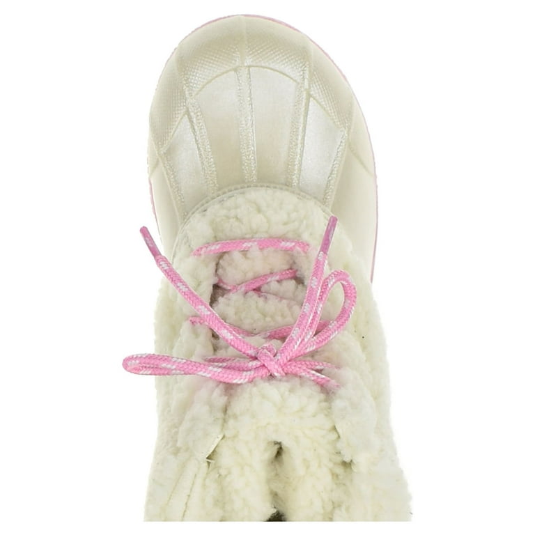 Girls Wonder Nation Sherpa Winter Duck Boot Walmart