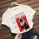thumbnail image 1 of My Hero Academia Mujeres Camiseta Tops Aizawa Shota Anime Manga Ropa, 1 of 4