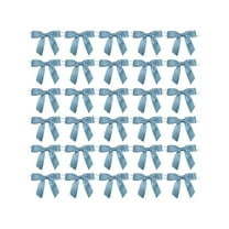 Yaoyar Bows for Cake, Black Ribbon Bow, Cake Packaging Sealing Bow Tie Bows,for Gift Wrapping Cake Treat Bags DIY Gift