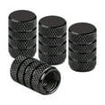 thumbnail image 3 of 4 Pack Tire Valve Caps, Anodized Aluminum-Plastic Composite Tire Valve Caps with Integrated Plastic Sleeve, Universal Fit,Suitable for Cars, Trucks, and Motorcycles, 3 of 8