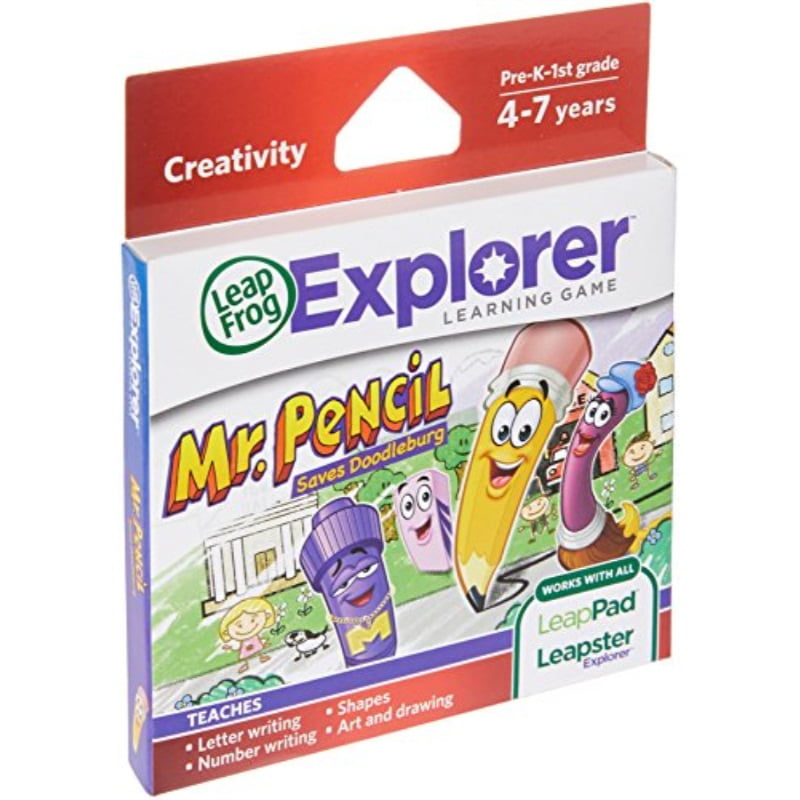 Leapfrog Mr Pencil Saves Doodleburg Learning Game Works With