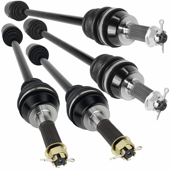 NEW Front Rear LH RH CV Joint Axles for Polaris RZR XP 900 EFI / 4 XP 900 2011-2013