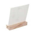 thumbnail image 3 of Wood Perpetual Calendar, Desktop Acrylic Calendar Stand Month Week Date Display for Desk Shop, White, 3 of 6