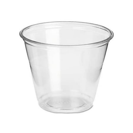 Dixie Clear Plastic Pete Cups, Cold, 9 Oz, Regular Size DIXCP9A