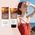 thumbnail image 6 of Self Tanning Body Lotion, 100g Sunless Bronzer, Gradual Darkening Cream, Streak Free Fake Tan, Natural Glow Moisturizer, Tan Extender, 6 of 7