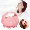 thumbnail image 2 of LHWEN Upgraded Silicone Shampoo Brush Scalp Massager Wet and Dry Hair Scrubber for Women Men Exfoliate Soft for All Hair Types Ergonomic Design Easy to Hold for Stress and Cleaner Scalp, 2 of 5