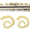thumbnail image 4 of MYG 16/17 Hole CKey Open Hole Flute Button Sound Hole Flute Pads Casing Button Mat, 4 of 5