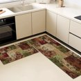 thumbnail image 5 of Farmhouse Kitchen Rugs Set 3 Piece, Boho Kitchen Mats for Floor, Non-Slip Kitchen Rug Waterproof Mats for Kitchen, Runner Rugs for Hallway Laundry Holiday Sink Decor, 5 of 12