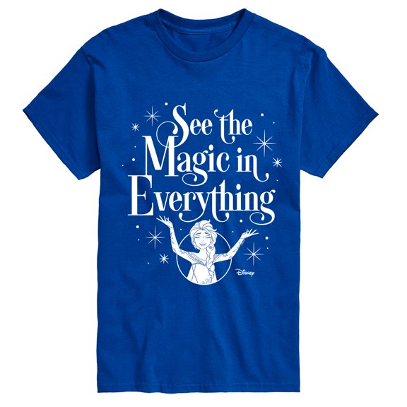 Frozen - Magic Everything Short Sleeve Graphic T-Shirt