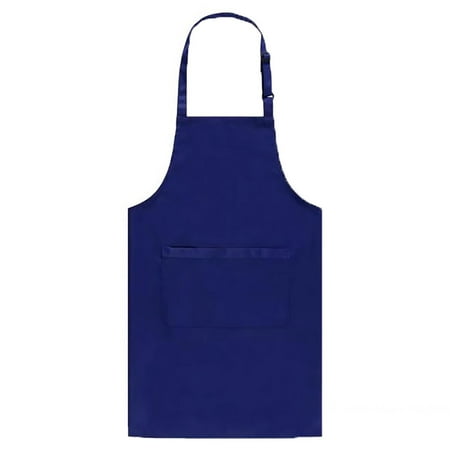

shuwee Apron for Kitchen - Aprons with Pockets Waterproof Bib for Men Women Kitchen Cooking Baking Apron for Kitchen 70*75cm Blue