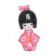 thumbnail image 1 of Muñeca geisha japonesa en miniatura, estatuilla, figura Kabuki, adorno folclórico coleccionable Rosa B, 1 of 9