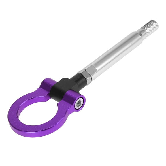 Unique Bargains Purple Aluminum Alloy Front Bumper Trailer Towing Eye Tow Hook for Subaru Impreza WRX BRZ