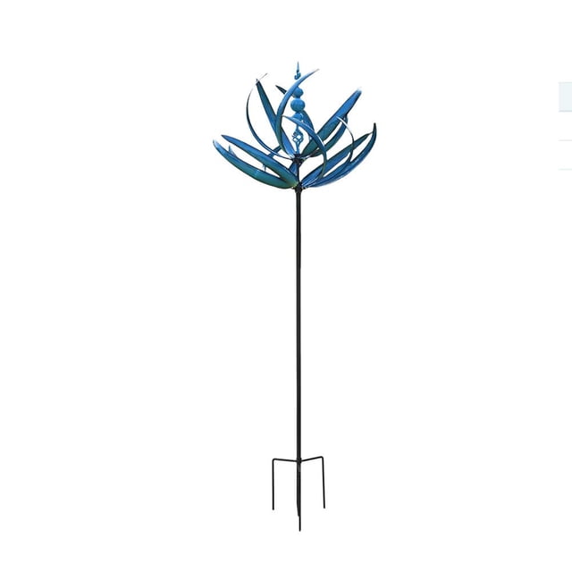LEARNEVER Colored Metal Windmill Gyro Rotating Iron Art Creative Windmill Craft