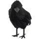 thumbnail image 5 of 1-6 uds. De cuervos de Halloween, ave artificial, juguetes, cuervos, accesorios de decoración de disfraces, cebo de cuervo con plumas negras, 5 of 5