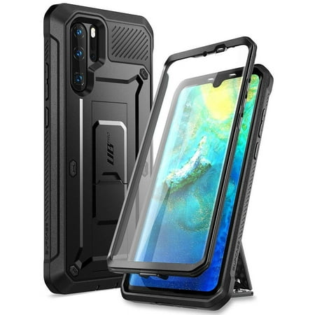 SUPCASE Unicorn Beetle Pro Series Designed for Huawei P30 Pro Case (2019 Release) Full-Body Dual Layer Rugged with Holster & Kickstand (Black)
